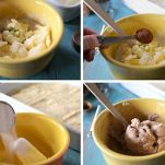Quadratini dolci al formaggio