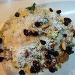 Spiedini di pesce spatola e gamberoni