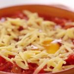 Uova al forno con pomodoro