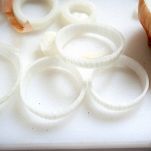 Uova negli anelli di cipolla