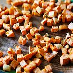 Waffle dolci di patate