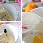 Waffle dolci di patate