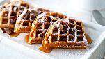 Waffle di patate dolci