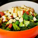 Zuppa cremosa di broccoli