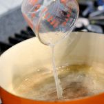 Zuppa di cozze al cocco