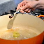 Zuppa di cozze al cocco