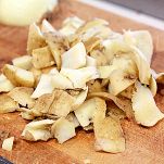 Zuppa di patate fritte