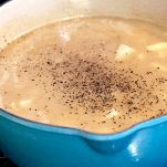 Zuppa di patate fritte