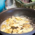 Zuppa di patate fritte
