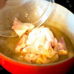 Zuppa di pesce al curry