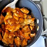 Bocconcini di pollo in salsa di soia