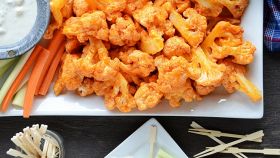 Buffalo wings di cavolfiore