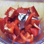 Burger di fagioli neri piccanti