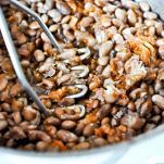 Crema di fagioli fritti