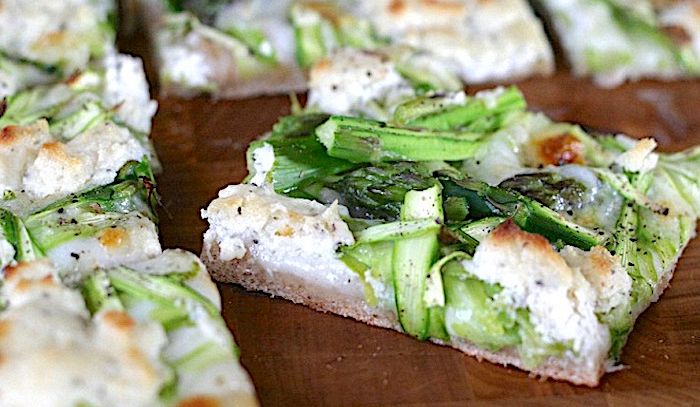 Focaccia agli asparagi