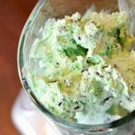 Frappè di gelato e biscotti