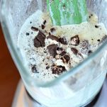 Frappè di gelato e biscotti