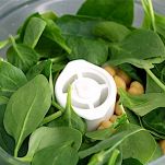 Hummus di spinaci e feta