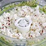 Hummus di spinaci e feta