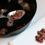 Insalata con crostini di pane