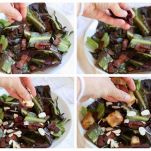 Insalata con crostini di pane