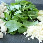 Insalata di pollo e spinaci