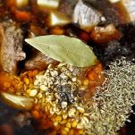 Minestra di orzo e carne