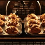 Muffin al lime ed olio d'oliva