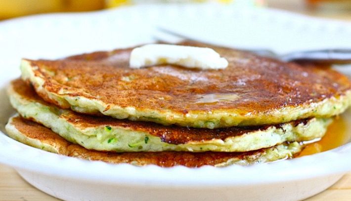 Pancakes dolci di zucchine