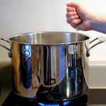 Penne con pancetta e parmigiano