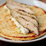 Piadina di pollo con salsa