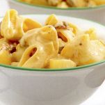 Pipe rigate con panna e pomodori secchi