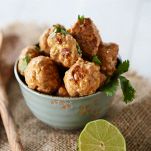 Polpette al curry rosso