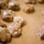Polpette di tacchino alla svedese