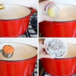 Porridge di gamberi e riso alla coreana