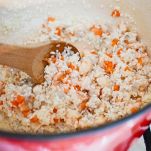 Porridge di gamberi e riso alla coreana