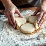 lavorazione impasto pretzel