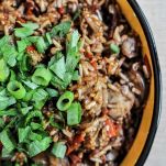 Risotto ai funghi e cacao