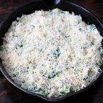 Torta di quinoa, spinaci e formaggio