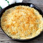 Torta di quinoa, spinaci e formaggio