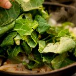 Uova al cavolo e feta