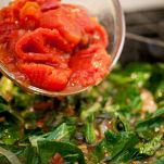 Uova al cavolo e feta