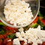 Uova al cavolo e feta