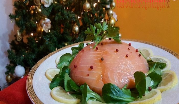 Zuccotto al salmone