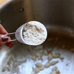 Zuppa di cime di rapa e formaggio