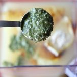 Zuppa di gnocchi e pesto