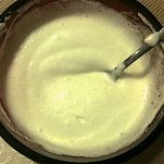 Cioccolata con crema allo zabaione