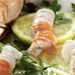 Code di scampi al limone