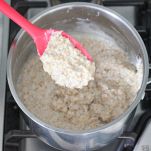 Fiocchi d&#8217;avena con mele e zucca