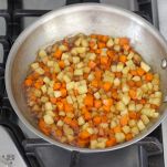 Fiocchi d&#8217;avena con mele e zucca